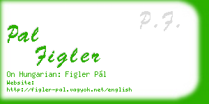 pal figler business card
